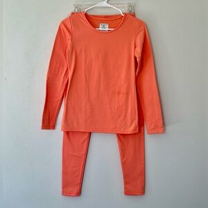 Orange Women's base layer set